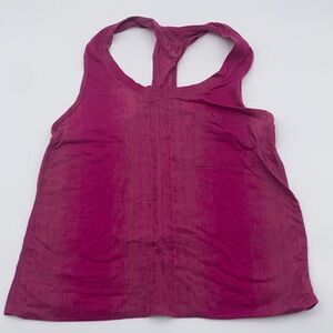 lululemon EUC Love Tank with pocket pink thread bare